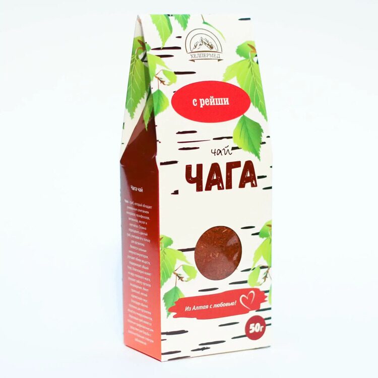 Берёзовая чага c рейши