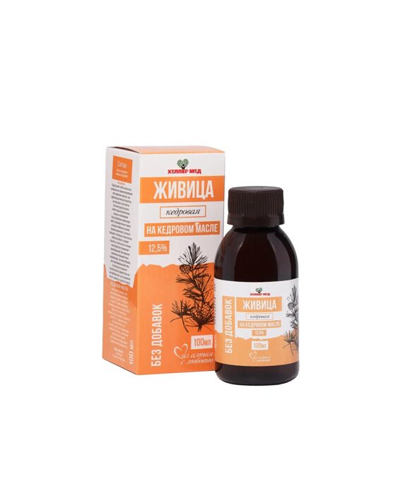 Живица кедровая на кедровом масле без добавок 12,5%